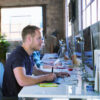 Creative Designer Working at Office